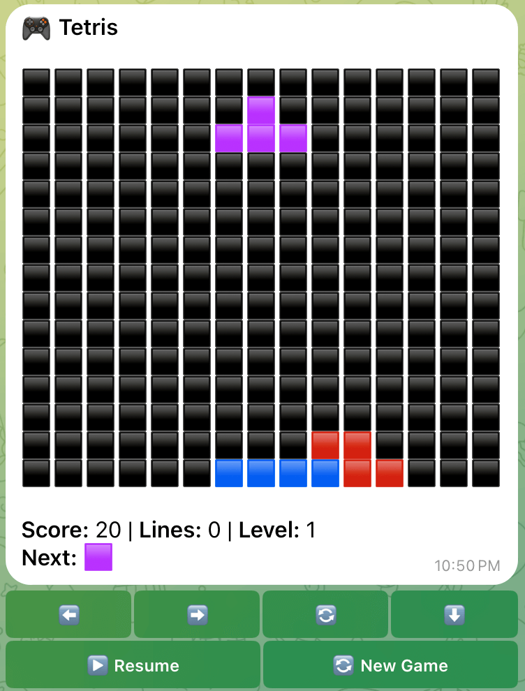 Tetris Game